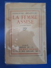 La Femme Assise
. Guillaume Apollinaire
