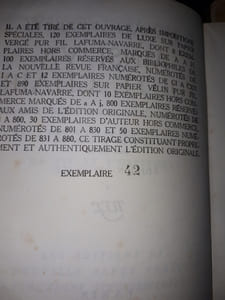 Butler Samuel et Valéry Larbaud
Ainsi va toute chair.