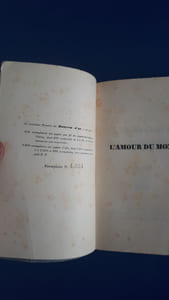 L'Amour du monde 

