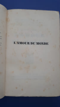 L'Amour du monde
. Charles Ferdinand Ramuz