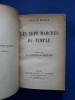 Les sept marches du temple  pr&eacute;face de la Comtesse de Noailles

. Rouger Gustave 