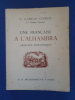 Une Fran&ccedil;aise &agrave; l'Alhambra. Grenade romantique.
Traduit de l'espagnol par D. Julian.
Avec six hors-texte de Eduardo Vicente et une lettre-pr&eacute;face de ...