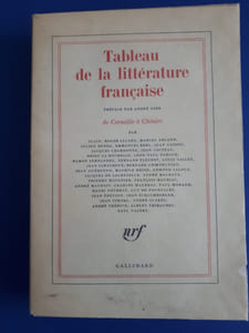 Tableau de la littérature française: XVIIe-XVIIIe siècles : de Corneille à Chénier/ par Alain