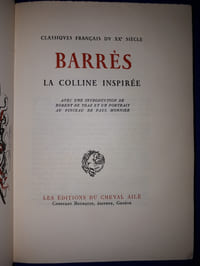 La Colline inspirée