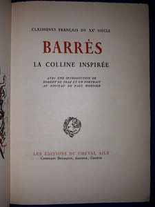 La Colline inspirée