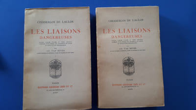 Les liaisons dangereuses tome 1 et tome 2.