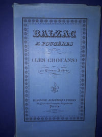 Balzac à Fougères. Les Chouans