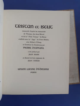 Tristan et Iseut.
Renouvelé d'après les manuscrits de Thomas, des deux Bérou et de la " Folie Tristan " de Berne conférés avec la " Saga " du Frère ...