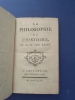 La Philosophie de l'Histoire
. Voltaire, Bazin Abbé (Voltaire)

