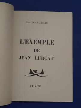 L'exemple de Jean Lurçat
. Jean Marcenac