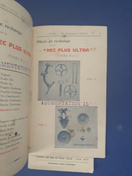 Publicité fabrique de laveuses et essoreuses Nec plus Ultra Lille s.d
. Anonyme