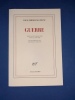 Guerre. Louis-Ferdinand Céline
