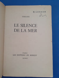 Le Silence de la Mer