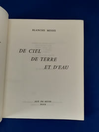 De ciel de Terre et d'eau