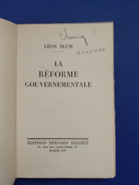 La Réforme gouvernementale