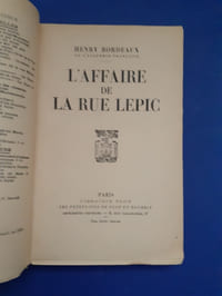 L'Affaire de la Rue Lepic