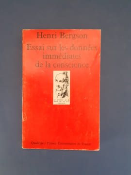 Essai sur les données immédiates de la conscience
. Bergson Henri