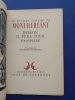 Demain il fera jour. Pasipha&eacute;. 
Frontispice de Th&eacute;odore Strawinsky.
. Montherlant, Henri de.
