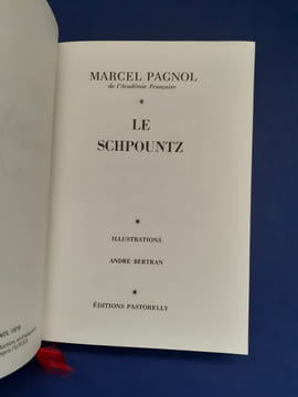 Le Schpountz
. Pagnol Marcel
