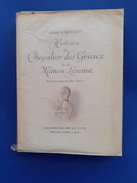 Histoire du chevalier des Grieux et de Manon Lescaut
Illustrations de Jean Droit