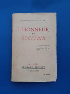 L'Honneur de souffrir