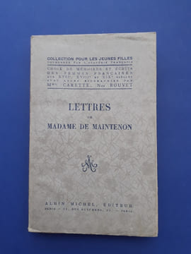 Madame de Maintenon
Lettres de Madame de Maintenon Première partie . Madame de Maintenon