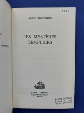 Les Mystères templiers
. Charpentier, louis