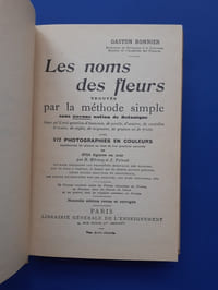 Les noms des fleurs trouvés par la méthode simple sans aucune notion botanique
