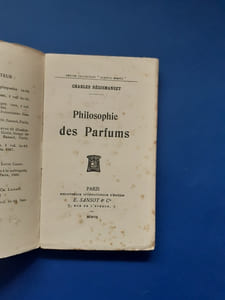 Philosophie des parfums