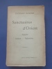 Sanctuaires d'Orient . Edouard Schur&eacute; 
