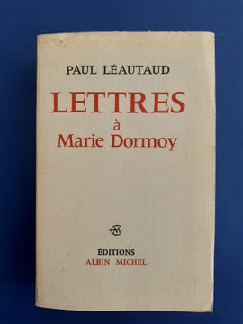Lettres à Marie Dormoy
. Léautaud, Paul