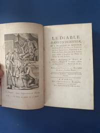 Le Diable dans un bénitier: Et la métamorphose du gazetier cuirassé en mouche, ou Tentative du sieur Receveur, inspecteur de la Police de Paris, Chevalier de St. Louis, pour établir à Londres une Police à l'instar de celle de Paris.