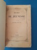 P&eacute;ch&eacute;s de jeunesse. 

. Dumas, Alexandre (fils). 

