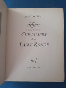 Dessins en marge du texte des Chevaliers de la table Ronde