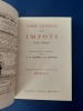 Code des imp&ocirc;ts. texte officiel. extraits choisis et comment&eacute;s par X. G. Renard et J. Edward
. Dubout
