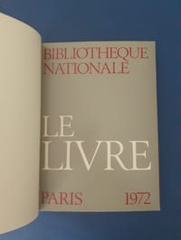 Le Livre [ Catalogue d'Exposition ]
