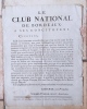 Appel à dons du Club National de Bordeaux à ses concitoyens. (s. d., c. 1794). 
. 