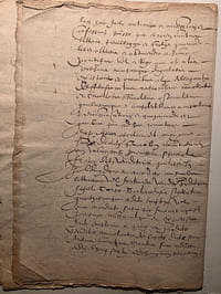 Copies d'actes du XVIe s. en latin
Accords de cession ou d'échange de fiefs