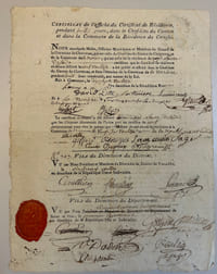Extrait des registres de délibérations de la commune de Verriéres(-le-Buisson)