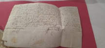 Reconnaissance de fiefs Argouges (Arrondissement d'Avranches)
1586. 