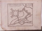 Plan de Juliers, Ville d’Allemagne, Capitale du Duché de même noyau Duc de Neubourg, située sur la Rivière du Rooure…. DE FER