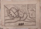 Plan de Carlsbourg, Ville nouvellement bastille par les Svedois,, située en Allemagne dans le Duché de Brenne sur la rivière du Wefer…(Allemagne)
. ...