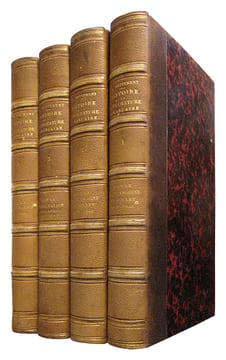 I- Histoire de la littérature française sous la Restauration. (2 volumes). II- Histoire de la littérature française sous le gouvernement de Juillet. ...