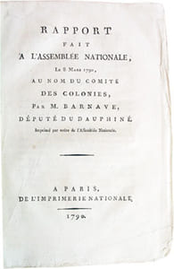 Rapport fait à l'Assemblée Nationale, le 8 mars 1790, au nom du Comité des Colonies.