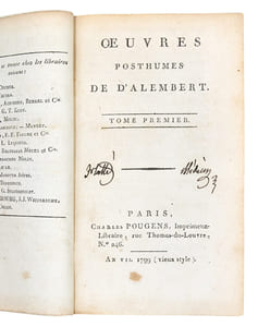 Oeuvres posthumes.