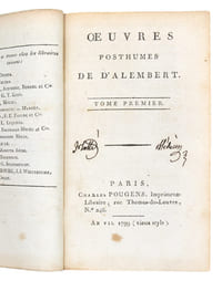 Oeuvres posthumes.