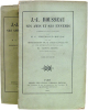 J.-J. Rousseau, ses amis et ses ennemis. Correspondance publiée par M. G. Streckeisen-Moultou. Avec une introduction de M. Jules Levallois et une ...