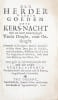 Den Herder vanden goeden ofte Kers-nacht. Ofte een korte Onderwysinghe Vande Deught, ende Ondeught (...). Overgeset () door F. Servatius van H. Petrus ...