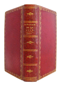 Almanach de la cour, de la ville et des départemens. Pour l'année 1820. Orné de jolies figures.