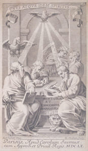 Historia et concordia evangelica (...). (EXEMPLAIRE AUX ARMES)
